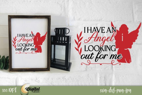 I Have an Angel – A Heartfelt Embroidery Design for Meaningful Projects