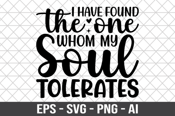 I Have Found the One Whom My Soul SVG