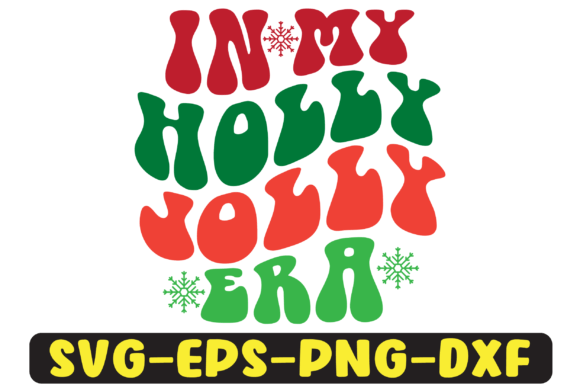 In My Holly Jolly Era Png Sublimation