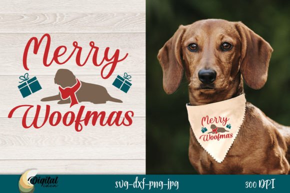 Merry Woffmas: A Playful Embroidery Design for Crafters and Makers