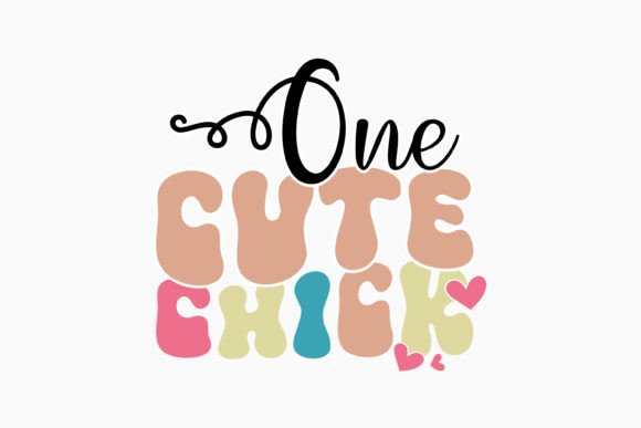 One Cute Chick Retro Easter Quote SVG Review for Real Projects