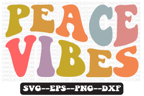 Peace Vibes Quote Retro Svg Design Review for Real Projects