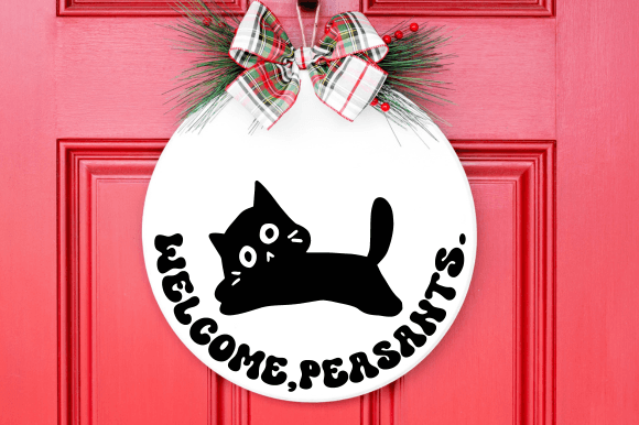 Welcome Pesants Svg, Cat Svg: A Designer’s Practical Take
